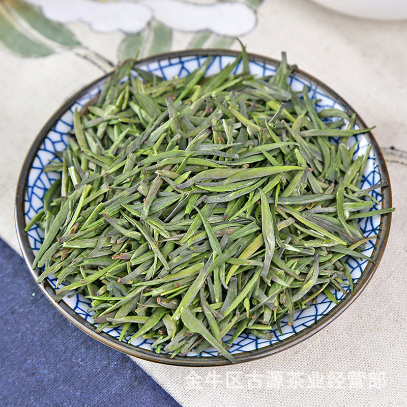 四川蒙顶山茶叶 竹叶青茶批发 新竹叶青 扁平均匀品质绿茶